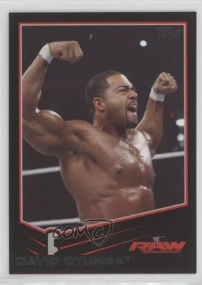 2013 Topps WWE Black David Otunga #10 - Image 1 of 2