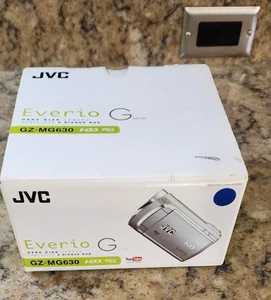 JVC Everio GZ-MG630AU HD  Camcorder Blue Everio Hard Disk  NIB - Picture 1 of 9