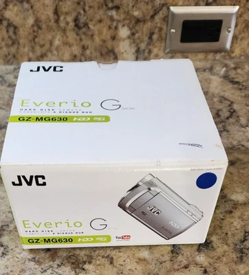 JVC Everio GZ-MG630AU HD  Camcorder Blue Everio Hard Disk  NIB - Image 1 of 4