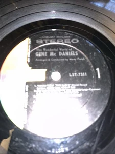 Gene McDaniels (the Wonderful Life Of :) Lp With Cover Lp Is Exe Cover Fair , - Imagen 1 de 14