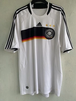 CAMISA DE FUTEBOL VINTAGE ALEMANHA NACIONAL 2008 2009 CASA ADIDAS XXL - Imagem 1 de 4