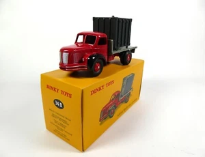 Pianale camion Berliet con scatola - DINKY TOYS MODELLINO AUTO CAR MB205 - Foto 1 di 5