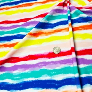 Traje de baño de tela elástica con estampado de líneas de acuarela de color spandex de 60" de ancho por yarda - Imagen 1 de 7