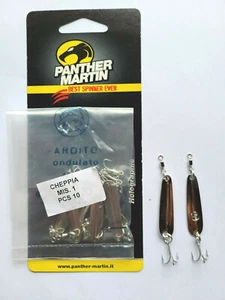 10 X CUCCHIAINO ONDULANTE PANTHER MARTIN 3 GR CHEPPIA TROTA PERSICO ONDULANTI