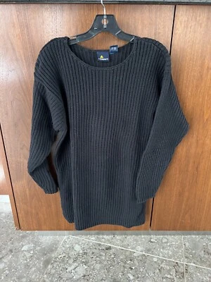 LIZ SPORT Long Sleeve Three Quarter Sleeve Top/Sweater Black Color Size:Medium Foto 1 de 4