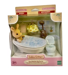 NEU Frohe Ostern Calico Critters sonniges Kaninchen Mädchen Badezeit Set Epoche Co - Bild 1 von 3