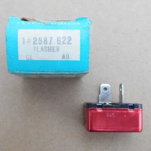 NOS 2587622 MOPAR turn signal flasher cartridge 1966-67 Dodge Charger & Monaco  - Picture 1 of 6