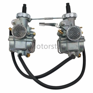 Nuovo Carburatore Doppio Per Honda CB200 CB200T Carb 1974 1975 1976 - Foto 1 di 8
