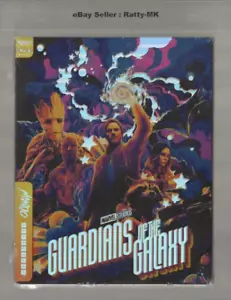 GUARDIANS OF THE GALAXY - UK EXCLUSIVE MONDO 4K + BLU RAY STEELBOOK - NEW - Picture 1 of 7