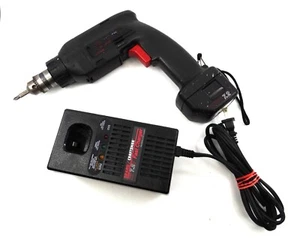 VTG Sears Craftsman 7.2 Volt Cordless Drill/Driver + 1 Battery/Charger - Picture 1 of 7