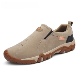Men's Casual Shoes Comfortable Breathable Slip-On Loafers Sneakers Walking Shoes - Picture 1 of 22