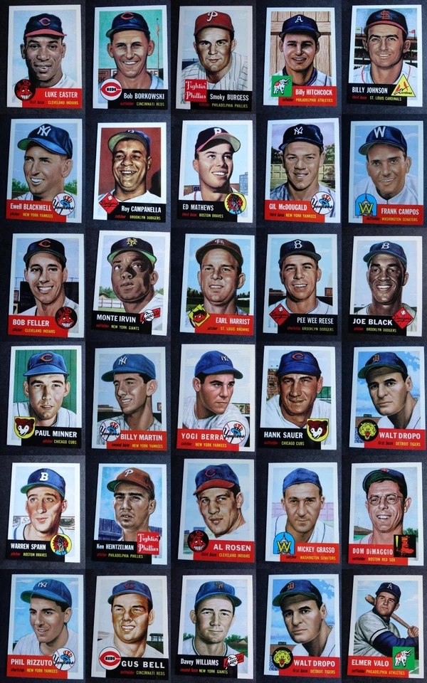1991 Topps 1953 Archives Baseball Cards Complete Your Set U Pick List 1-200 - Image 1 of 1