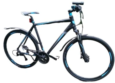 Verkaufe Crossbike, Conway CS501, schwarz/blau - Bild 1 von 3