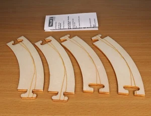 Faller 162120, Spur N/ M 1:160, Faller Car System Laser-Street Fahrbahn, gebogen - Picture 1 of 3