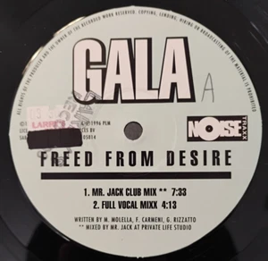 Gala - FREED FROM DESIRE - RARE - 12" - 1996 - Near Mint Vinyl - Picture 1 of 2