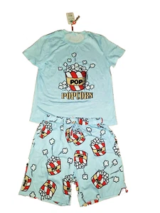 NWT Pat Pat Womens Popcorn Movie Night Pajama Set patpat Size Medium - Picture 1 of 2