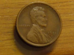 1921-S Lincoln Cent Penny With Error Lamination XF Condition SKU# 27534 - Picture 1 of 3