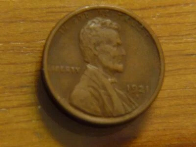 1921-S Lincoln Cent Penny With Error Lamination XF Condition SKU# 27534 - Image 1 of 3