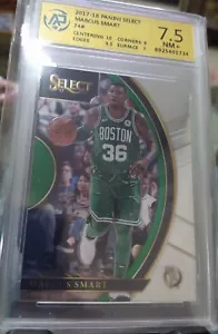 MARCUS SMART 2017-18 Panini Select NBA card (RPA-7.5 NM+) - Picture 1 of 5