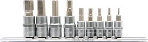 Yato professional hex star bit socket set 9 pcs sizes H2-H12 S2 steel (YT-04401) - Picture 1 of 1