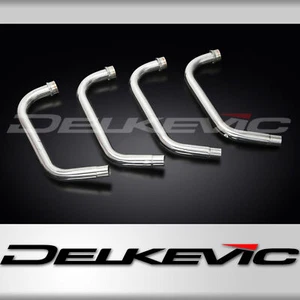 Yamaha XJR1300 XJR1300SP 1998-2006 Delkevic Stainless Exhaust Headers Downpipes - Picture 1 of 4