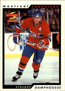 1996-97 Score Canadiens Hockey Card #50 Vincent Damphousse