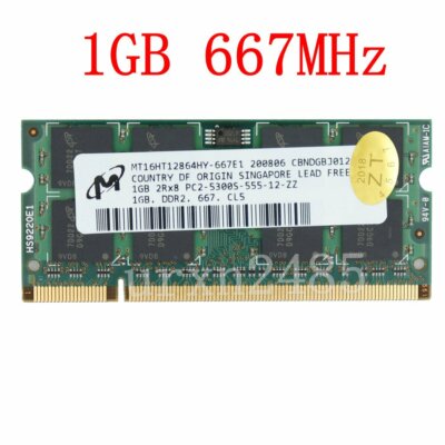 4 GB (2x 2 GB) Laptop RAM DDR2 667 Dell Latitude D520 D530 D531 D620 - View #6