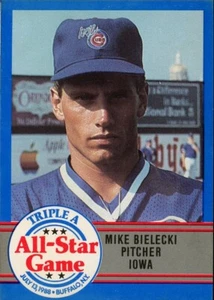 1988 ProCards Iowa Cubs MIKE BIELECKI RC CUBS ROYALS PIRATES BALTIMORE MD - Picture 1 of 1