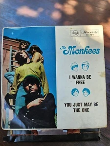 Monkees "I Wanna Be Free" 1967 RCA Oz 7" PS 45rpm - Picture 1 of 4