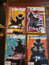 El Diablo  (Mini-Series) 1-4 Vertigo 2001 Complete Set Azzarello
