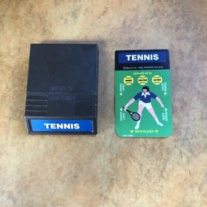 Mattel Intellivision Video Game TENNIS w/ Inlay - Picture 1 of 4