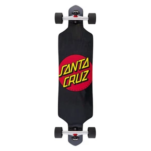 Santa Cruz Longboard Complete Classic Dot Drop Through 9.0" x 36" - Picture 1 of 4