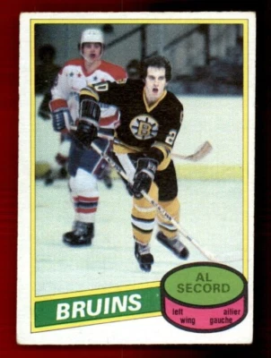 1980-81 O-Pee-Chee #129 Al Secord RC EX - Image 1 of 2