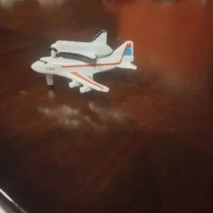 Micro Machines NASA 905 Space Shuttle & Boeing 747 Airplane Vintage 1987 Galoob - Picture 1 of 2