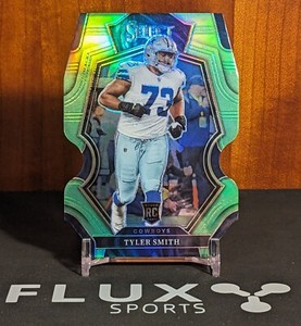 TYLER SMITH SSP RC 🔥 2022 Select Premier #128 NEON GREEN PRIZM /299 ⭐ Cowboys