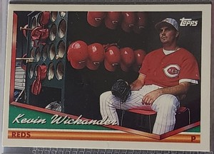 Baseball Card Kevin Wickander Cincinnati Reds #41 1994 Topps