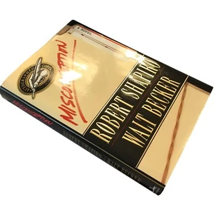 Misconception, Robert Shapiro, Becker 1st H/C Edition Inscribed by Author, 2001  - Picture 1 of 7