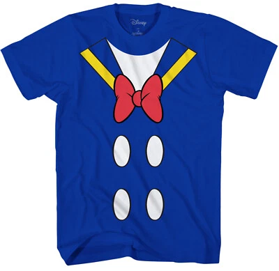 Disney I Am Donald Duck Cosplay Youth Boys Blue T-shirt New - Image 1 of 2