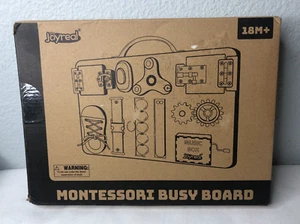 Joyreal Montessori Tablero Ocupado 18M + Modelo MX074 Nuevo Caja Sellada - Imagen 1 de 2
