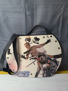 Autentica borsa Drudge Record borsetta rivettata borsetta album zona velocità - Foto 1 di 8