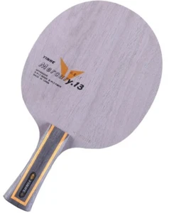 Hoja de tenis de mesa Galaxy/YinHe Mercury Y.13, 5 madera + 2 carbono, apagada, nueva, GBP - Imagen 1 de 3