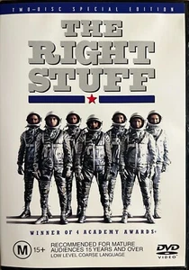 THE RIGHT STUFF Special Edition 2 x DVD 1983 Sam Shepard Ed Harris AS NEW! - Picture 1 of 2