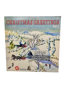 Christmas Greetings Volume II Columbia Records LP For A&P Grocery Stores Tested - Picture 1 of 10
