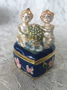 Gemini Sara D Ward Collection Treasure It Trinket Box New In Box - Picture 1 of 6