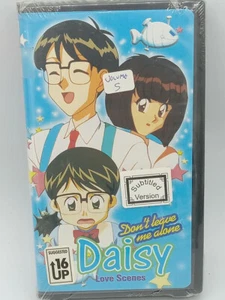 Don't Leave Me Alone Daisy Volume 5 Clamshell Subbed VHS - Picture 1 of 3