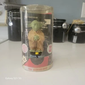 Vintage Star Wars Yoda (2006) Gemmy Dashboard Driver Figure NIB - Picture 1 of 6