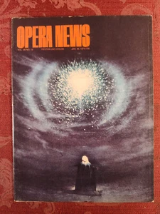Revista rara MET OPERA NEWS 26 de enero 1974 Birgit Nilsson Catarina Ligendza - Imagen 1 de 1