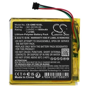 Batterie Li-Polymer 3.8V 1950mAh type 361-00105-00 Pour Garmin Edge 1030 - Photo 1/5