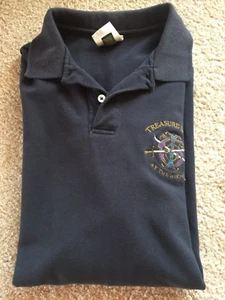 Herren Poloshirt, Treasure Island at the Mirage, Las Vegas, Large, schwarz, gut! - Bild 1 von 6