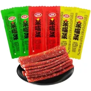 卫龙亲嘴条烧辣条混合口味 500g散装 小面筋零食小吃 Wei Long Sticks Burnt Spicy Sticks Mixed Flavor 500g - Picture 1 of 4